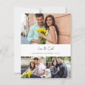 MOD Para Photo Trio H Save the Date - Small Kaart (Voorkant)
