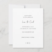 MOD Para Photo Trio H Save the Date - Small Kaart (Achterkant)