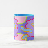 Mod Pastel Bellen En Klonten Mok (Midden)