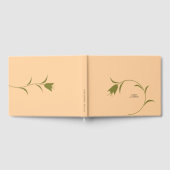 MOD PEACH & OLIJFTULP BRUILOFT GASTENBOEK (Volledig)