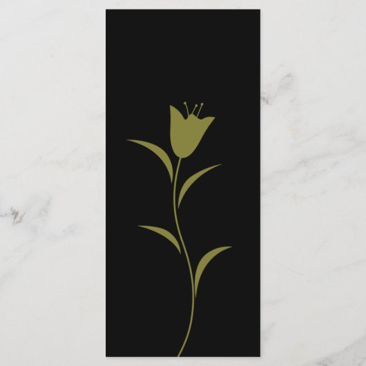 MOD PEACH & OLIJFTULP BRUILOFT MENU (Achterkant)