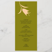 MOD PEACH & OLIJFTULP BRUILOFT MENU (Voorkant)