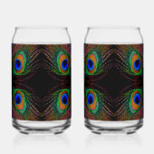 Mod Peacock Blikvorm Glas (Links)