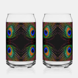 Mod Peacock Blikvorm Glas