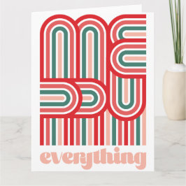 Mod Peppermint Stripe Merry Alles Kaart