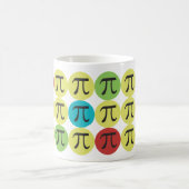 Mod Pi - Colorful Pi Gift Koffiemok (Center)