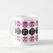 Mod Pi - Roze Pi cadeaumok Koffiemok (Voorkant links)