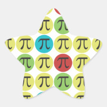 Mod Pi Symbool Stickers