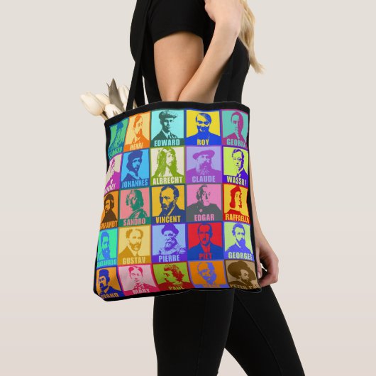 Mod Pop Art Artists Tas (Dichtbij)