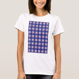 Mod Pset Pattern Red White Blue T-shirt