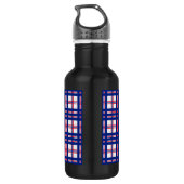 Mod Pset Pattern Red White Blue Waterfles (Achterkant)