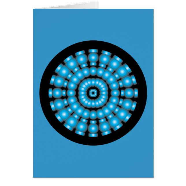 Mod Psychedelic Spheres Dartboard (Voorkant)