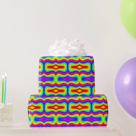 Mod Rainbow Cadeaupapier (Feestgeschenken)