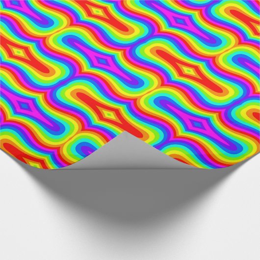 Mod Rainbow Cadeaupapier (Hoek)