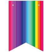 Mod regenboogkleurige 1e verjaardag vlaggetjes (Eerste vlag)