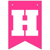 Mod regenboogkleurige 1e verjaardag vlaggetjes (Tweede vlag)