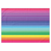 Mod regenboogkleurige Kinderen 1e verjaardag Tafelkleed (Voorkant (Horizontaal))