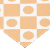 Mod Retro 60's aangepaste kleurentablet Tafelkleed (Gekanteld)