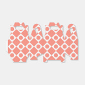 Mod Retro 60's Cantaloupe Bedankdoosjes (Uitgevouwen)