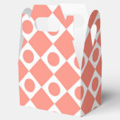 Mod Retro 60's Cantaloupe Bedankdoosjes (Geopend)