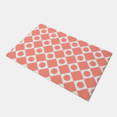 Mod Retro 60's Cantaloupe Doormat Deurmat (Schuin)
