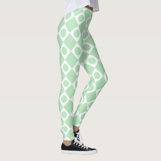 Mod Retro 60s Cantaloupe Leggings (Rechts)