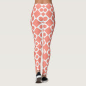 Mod Retro 60s Cantaloupe Leggings (Achterkant)