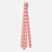 Mod Retro 60's Cantaloupe Stropdas (Voorkant)