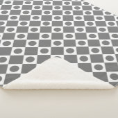Mod Retro 60's Custom Color Sherpa Blanket Deken (3/4)