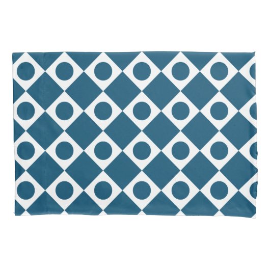 Mod Retro 60's Hoesje Aangepaste kleurafbeelding Kussensloop (Voorkant)
