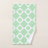 Mod Retro 60's Mint Bad Handdoek (Handdoek)