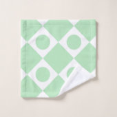 Mod Retro 60's Mint Bad Handdoek (Wasdoekje)