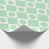 Mod Retro 60's Mint Cadeaupapier (Hoek)