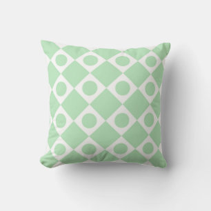 Mod Retro 60's Mint Kussen