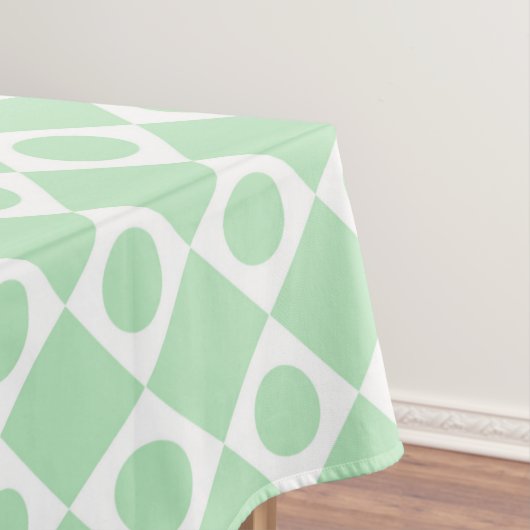 Mod Retro 60's Mint Tafelkleed (Voorbeeld)