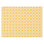 Mod Retro 60's mosterd Tafelkleed (Voorkant (Horizontaal))