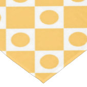 Mod Retro 60's mosterd Tafelkleed (Gekanteld)