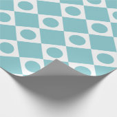 Mod Retro 60's Sky Cadeaupapier (Hoek)