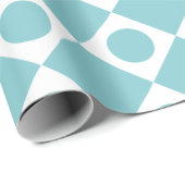 Mod Retro 60's Sky Cadeaupapier (Rol Hoek)