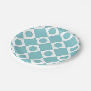 Mod Retro 60's Sky Papieren Bordje