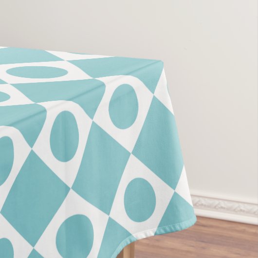 Mod Retro 60's Sky Tafelkleed (Voorbeeld)
