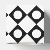 Mod Retro 60's White Bedankdoosjes (Bovenkant)