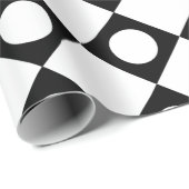 Mod Retro 60's White Cadeaupapier (Rol Hoek)