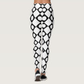 Mod Retro 60's White Leggings (Achterkant)