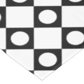 Mod Retro 60's White Tafelkleed (Gekanteld)