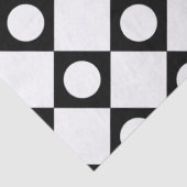 Mod Retro 60's White Tissuepapier (Detail)