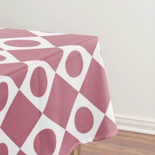 Mod Retro 60's Wildberry Tafelkleed (Voorbeeld)