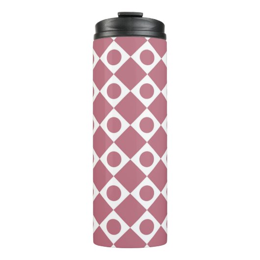 Mod Retro 60's Wildberry Thermosbeker (Voorkant)