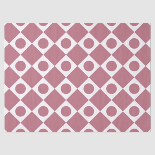 Mod Retro 60's Wildberry Tissuepapier (Voorkant)