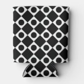 Mod Retro 60's zwart Blikjeskoeler (Voorkant)